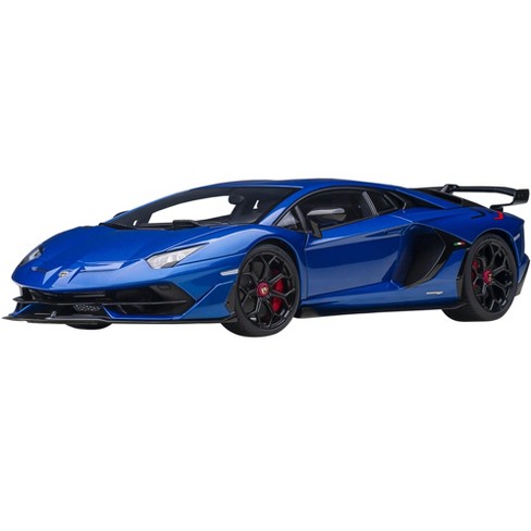 Lamborghini Aventador Svj Blue Nethuns Metallic 1/18 Model Car By Autoart :  Target