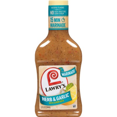 Lawry's Herb & Garlic With Lemon Marinade - 12 fl oz
