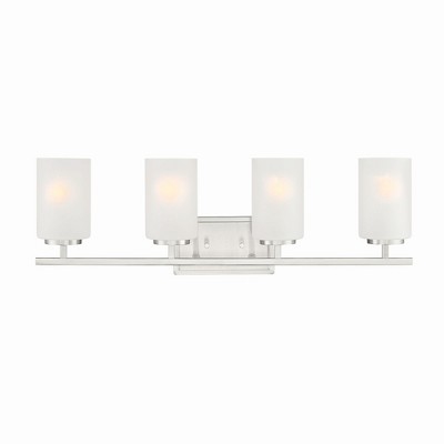 Designers Fountain Carmine 4 - Light Vanity in  Brushed Nickel
