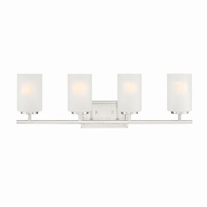 Designers Fountain Carmine 4 - Light Vanity in  Brushed Nickel - 1 of 1