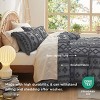 3 Pieces Boho Duvet Cover Set for All Seasons Soft Shabby Chic Embroidery Boho Bedding - 4 of 4