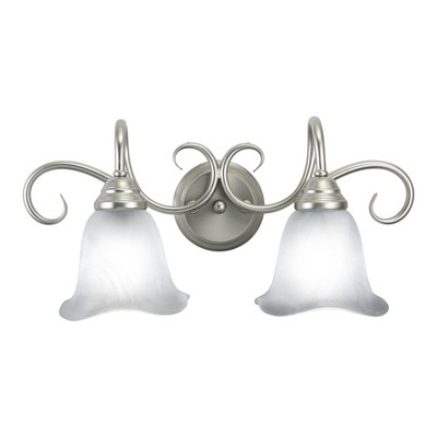 Vaxcel Bella 2 - Light Vanity in  Brushed Nickel