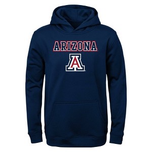 NCAA Arizona Wildcats Boys' Poly Hooded Sweatshirt - 1 of 1