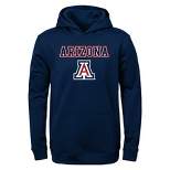 NCAA Arizona Wildcats Boys' Poly Hooded Sweatshirt