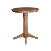 International Concepts 30" Round Top Pedestal Table - 35.9" Height - 3 of 4