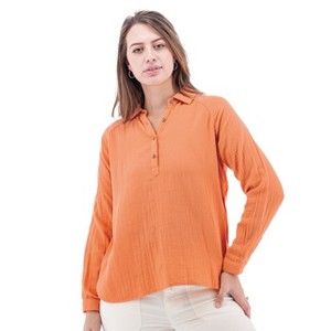 Aventura Clothing Women's Kelford Organic Long Sleeve Top - 1 of 4