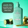 Hempz Beauty Actives Herbal Body Moisturizer with Ceramides + B3 - Cucumber & Aloe - 17 fl oz - 3 of 4