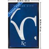 Trends International MLB Kansas City Royals - Logo 25 Framed Wall Poster Prints - 3 of 4