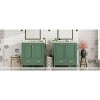 Okak 30" Modern Bathroom Vanity with Sink, Painted Finish Bathroom Sink Vanities with Multi-functional Cabinet, 2 Doors & 1 Drawer - 2 of 4