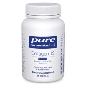 Pure Encapsulations Collagen JS - Skin & Joint Health* - 1,000 mg Hydrolyzed Biocell Collagen - Gluten Free & Non-GMO - 60 Capsules - 1 of 4
