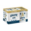 Athletic Brewing Company Lite Non-Alcoholic Beer Lager - 6pk/12 fl oz Cans - 3 of 4