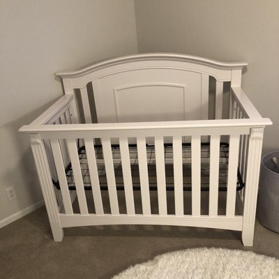 Oxford Baby Willowbrook 4-in-1 Convertible Crib - Graphite Gray