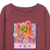 Women's - LOL Surprise! - Play Dazzle Music Lightweight French Terry Wide Neck Long Sleeve Shirt - 2 of 4
