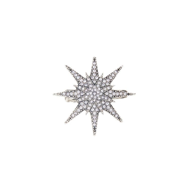Kristin Ess Star and Moon Clip Set - 2pk, 4 of 16