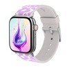 MobyFox - Lilac Swirl Silicon Band - 3 of 4