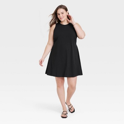 Women's Tennis Dress - A New Day™ Black Xxl : Target