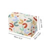 Unique Bargains Quilted Square Flowers Makeup Bags Assorted Color 1 Pc - 2 of 4