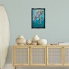 Stupell Industries Swimming Tiger Among Fish Black Framed Floater Canvas Wall Art - 2 of 4