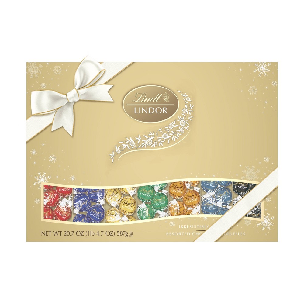 UPC 009542018832 product image for Lindt Holiday Deluxe Assorted Chocolate Gift Box - 20.7oz | upcitemdb.com