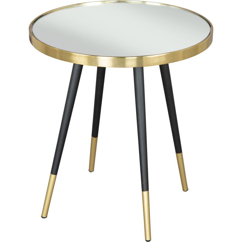 Jonathan Side Table Glass Gold - ZM Home, 6 of 12