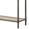 Vynxaria Antique Oak and Sandy Grey 3-tier Bookcase - 3 of 4