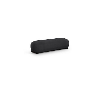 Meridian Furniture,Calum Chenille Fabric Bench