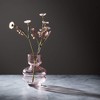 Sullivans 6.5" Glass Narrow Neck Vase, Pink - 4 of 4