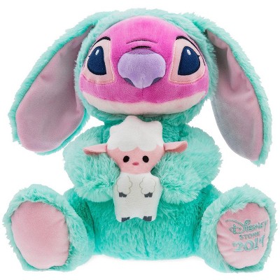 pink stitch stuffed animal
