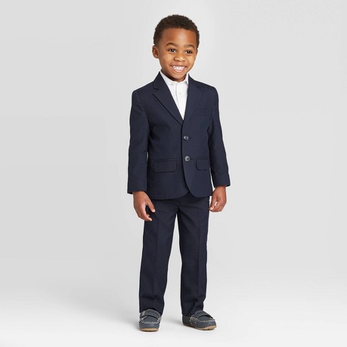 Black-Fuschia Vintage Dress Suit-Tuxedo Knickers Outfit Set Baby Boys & Toddler 