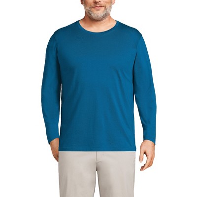 Lands' End Men's Big And Tall Super-t Long Sleeve T-shirt - 2x Big Tall ...