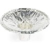 Okuna Outpost 200 Pack Disposable Aluminum Foil Candlestick Tapper Candle Holders for Shabbat, Funeral Procession, 2.76 in - 3 of 4