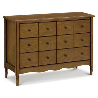 Liberty Natural Walnut Double Dresser with 6 Drawers