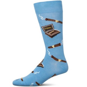 Memoi Smoker's Delight Cigar Bamboo Blend Men's Socks - 1 of 4
