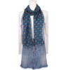 INSPIRE CHIC Women's 1950s Polka Dots Chiffon Retro Lightweight Soft Sheer Long Scarves for All Season 1Pc - 2 of 4