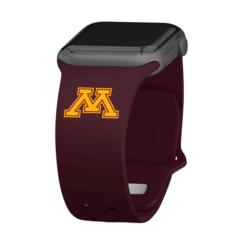 NCAA Minnesota Golden Gophers Silicone Apple Watch Band , 1 of 4