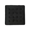 GDFStudio McNeil Modern Glam Velvet Tufted Square Ottoman - 4 of 4