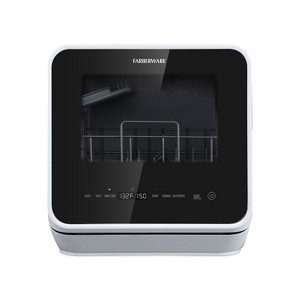 Farberware Professional Compact Portable Countertop Dishwasher With 5-Liter Built-In Water Tank, 5 Wash Programs, Baby Care, & Glass - 1 of 4