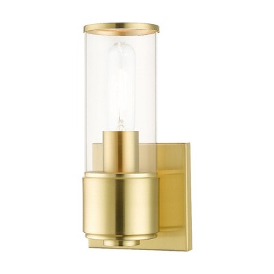 Livex Lighting Quincy 1 - Light Sconce in  Satin Brass
