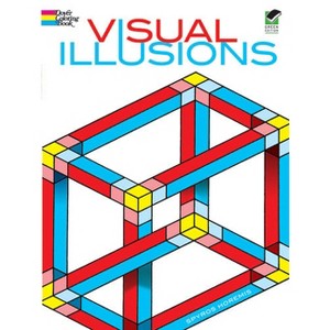 Visual Illusions Coloring Book - (Dover Design Coloring Books) by  Spyros Horemis & Coloring Books for Adults (Paperback) - 1 of 1