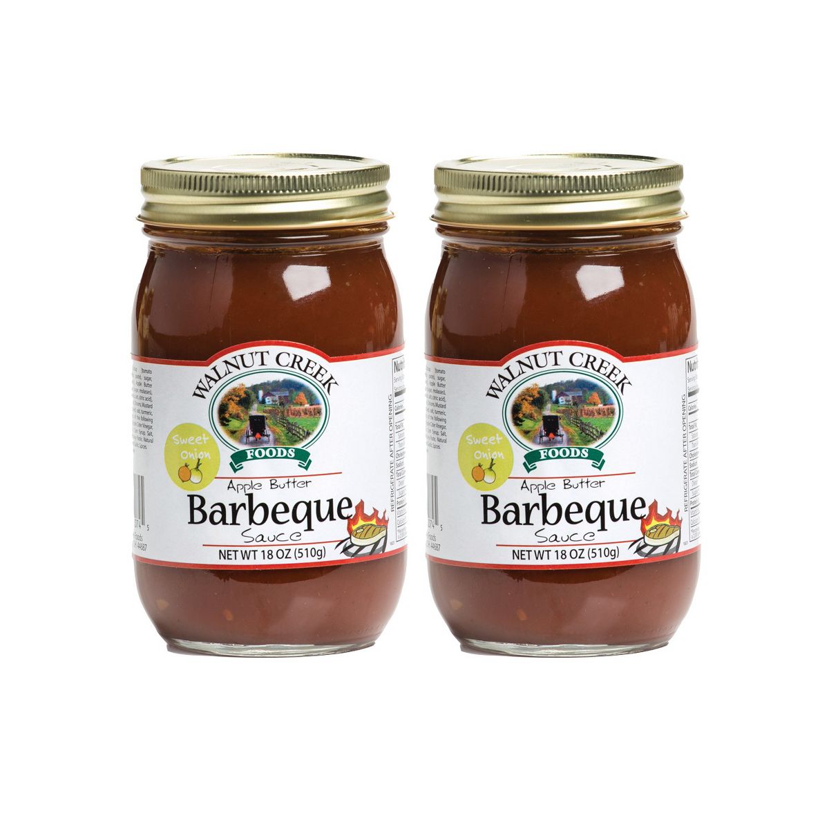 Walnut Creek Foods Apple Butter Barbeque Sauce, 2 Jars - thumbnail 5