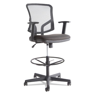 Alera Everyday Task Stool Black Mesh TE4617