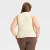 Women's Cable Crewneck Pullover Sweater Vest - A New Day™ - 2 of 3