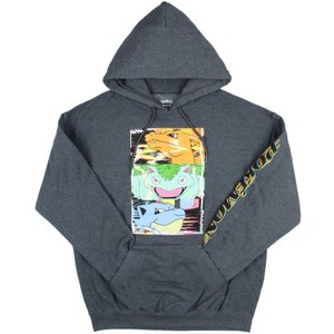 Pokemon Men's Distortion Box Charizard Venusaur Blastoise Pullover Hoodie - 1 of 3