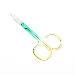 Unique Bargains Women 2.0A Scissors Eyebrow Trimmer Scissors 1 Pc - 1 of 3