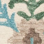 ivory/turquoise