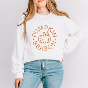 Simply Sage Market Pumpkin Season Circle Sweatshirt - 1 of 4