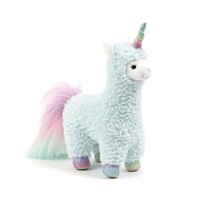 Enesco Cotton Candy Llamacorn 11 Inch Collectible Plush