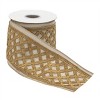 Golden Ribbon 4" x 5 Yds. - 2 of 2