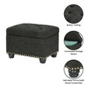 Designs4Comfort 5th Avenue Storage Ottoman - Breighton Home - 4 of 4