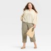 Women's Long Sleeve Popover Blouse - Universal Thread™ - 3 of 3